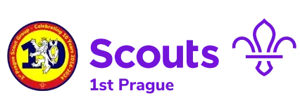1st Prague Scout Group logo